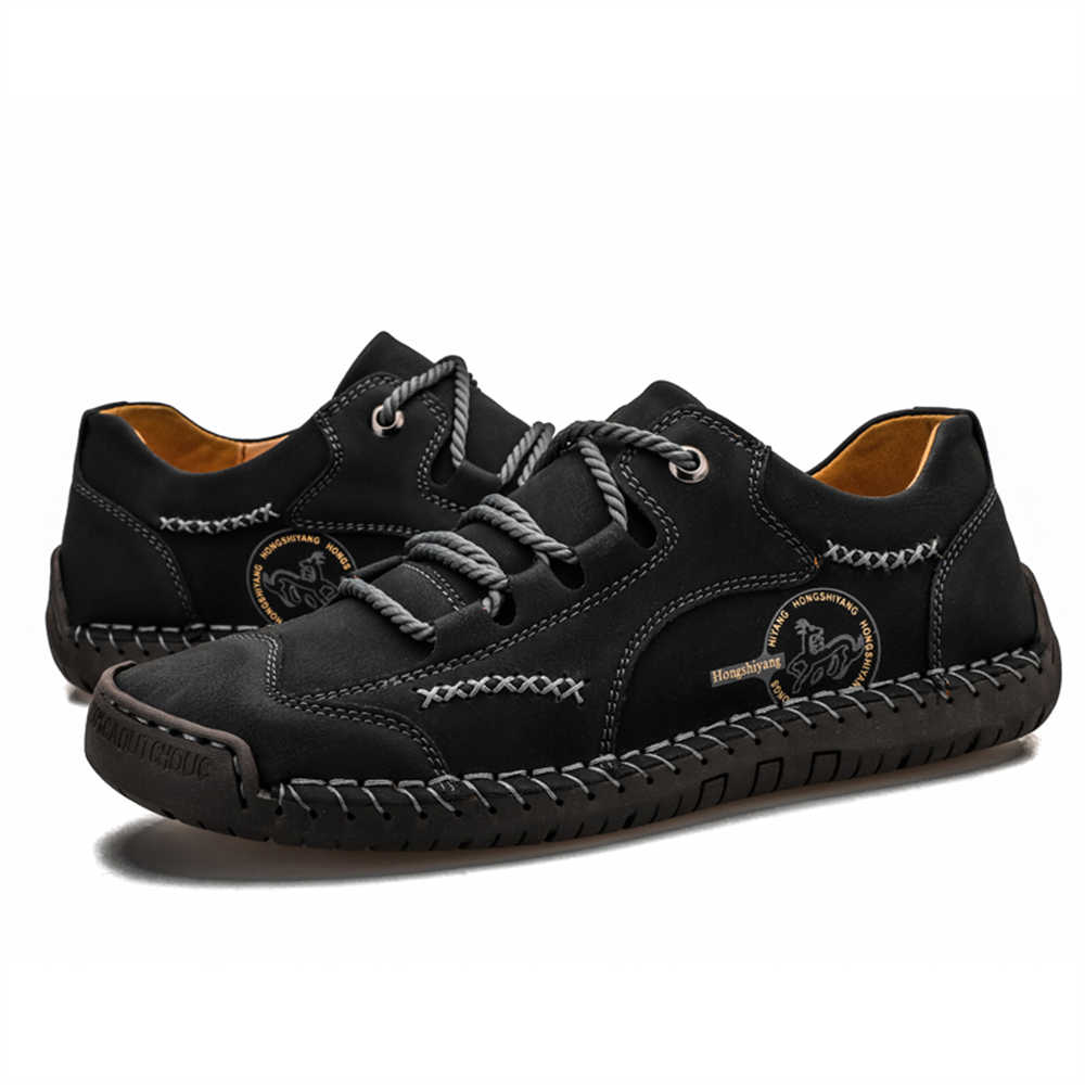 Outdoor Sport Brand Shoes - Lace-up Non-slip Sole Brown Boots Man