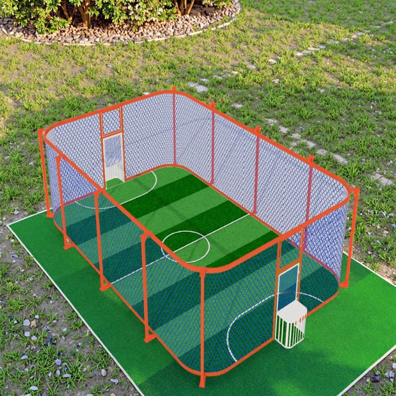 Indoor Outdoor Soccer Cage Fut - Outdoor Sport Flooring review and price