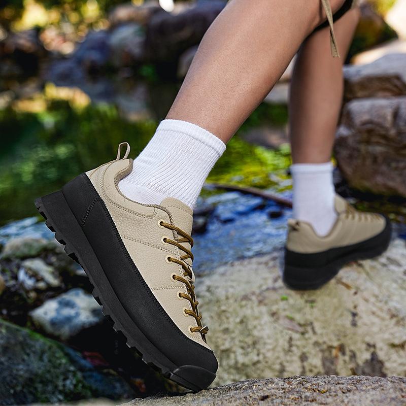 Trendy Leather Shoes Hiking Me - Outdoor Sport Brand Shoes review and price