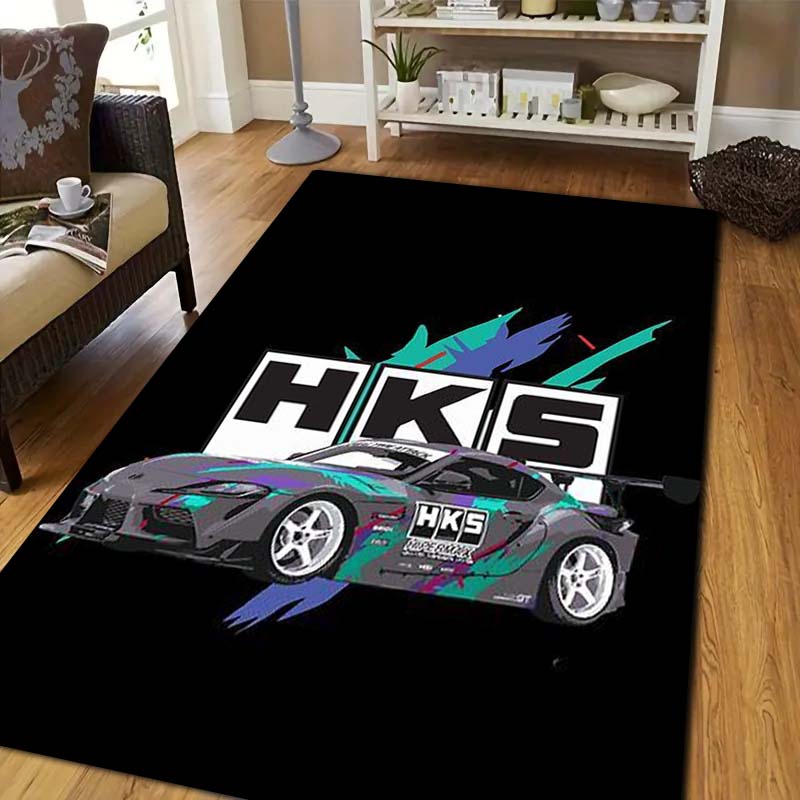 3D Racing H-HKS Print Area Rug - Outdoor Sport Flooring review and price