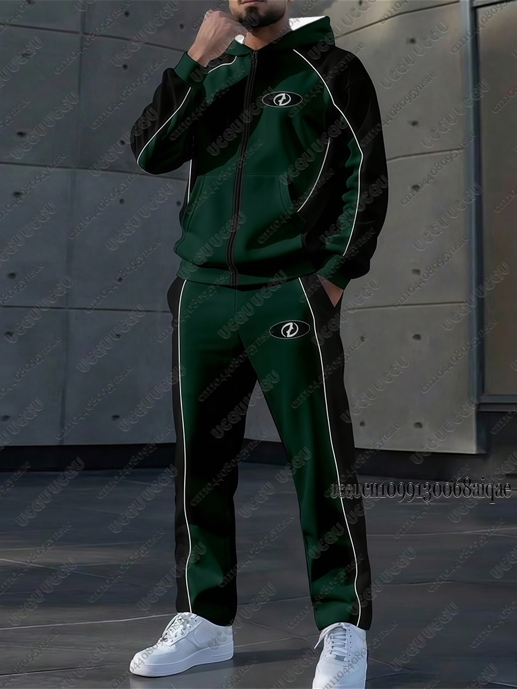Autumn Winter New Men Tracksui - Outdoor Sports Outfit review and price