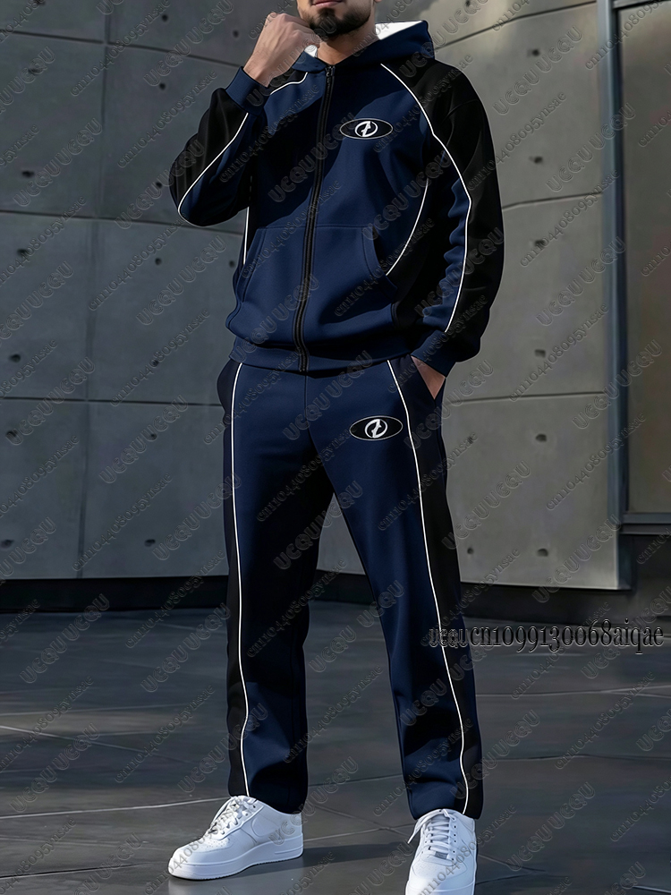 Autumn Winter New Men Tracksui - Outdoor Sports Outfit review and price
