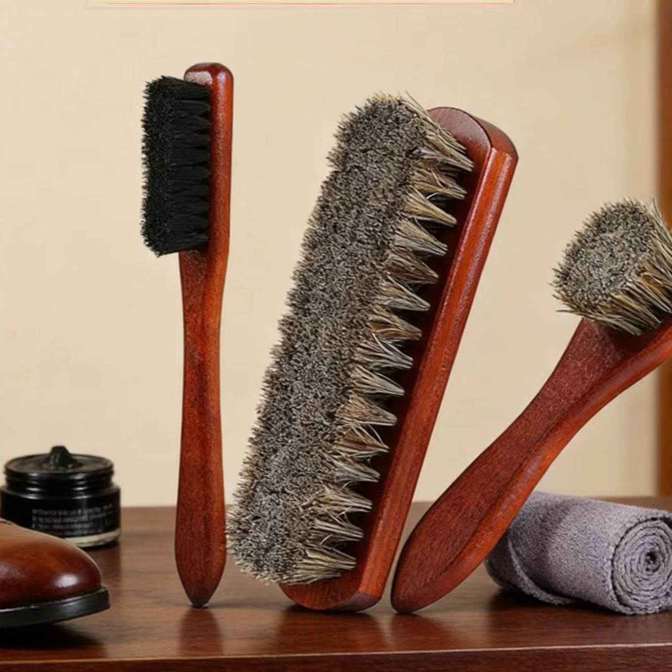 3PCS Horsehair Cleaning Brush  - Brushing Boot Horse review and price