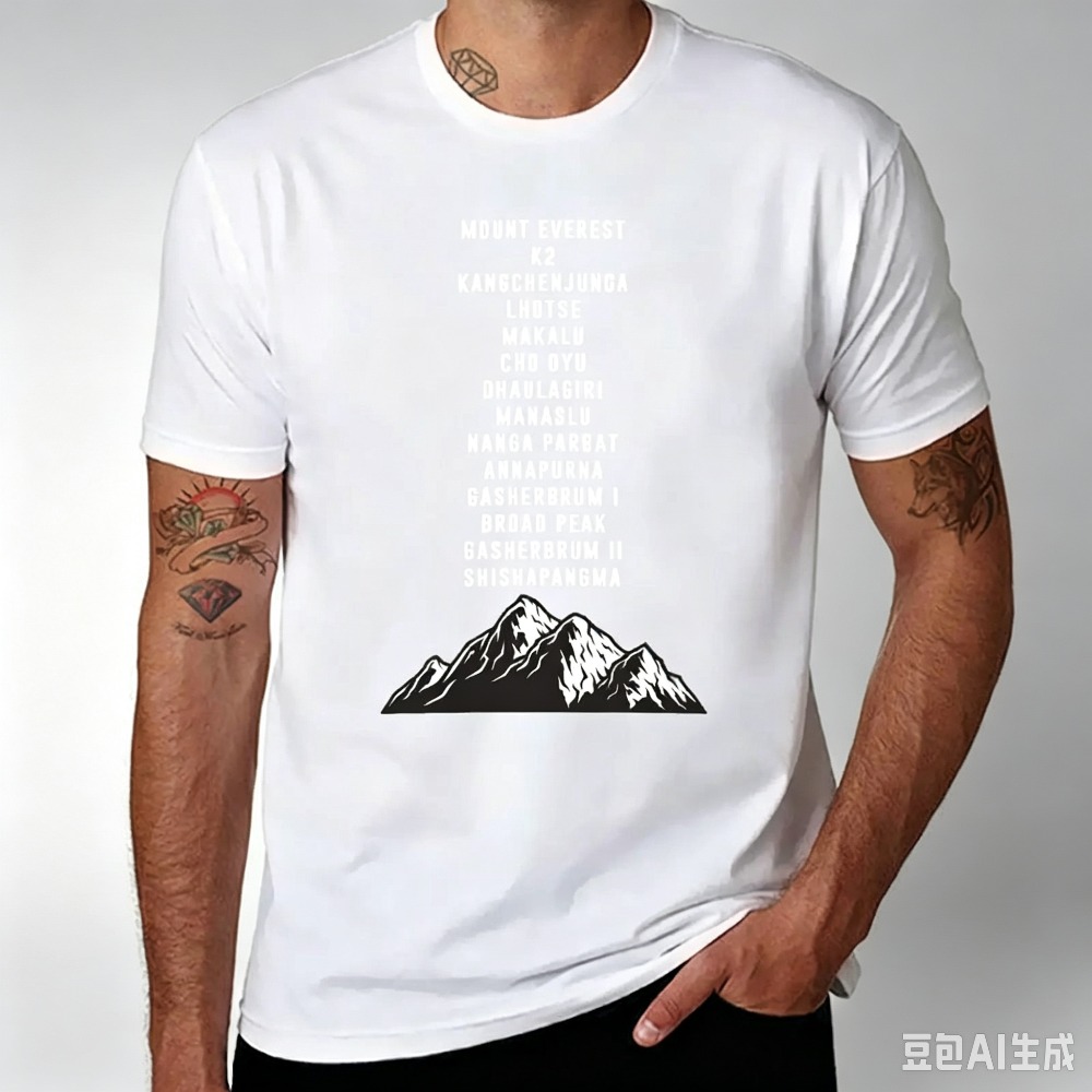 Mountain Peaks List Print Men  - Outdoor Sports List review and price